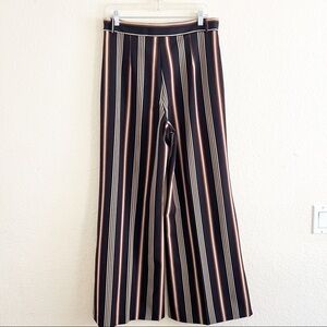 Lena Gabrielle Striped Wide Leg Pants Size 12